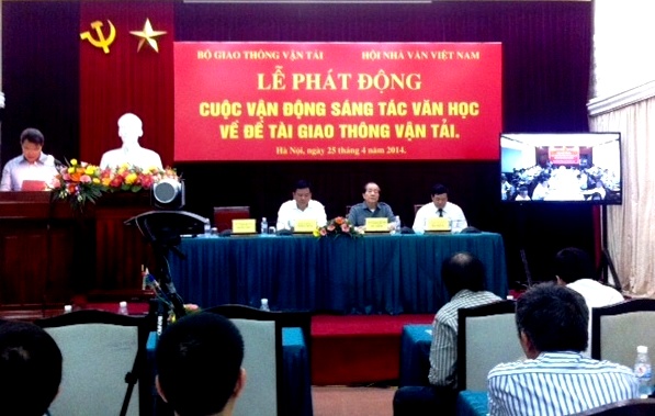 Phát động Cuộc vận động sáng tác văn học về đề tài Giao thông vận tải